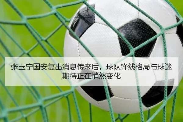 张玉宁国安复出消息传来后，球队锋线格局与球迷期待正在悄然变化